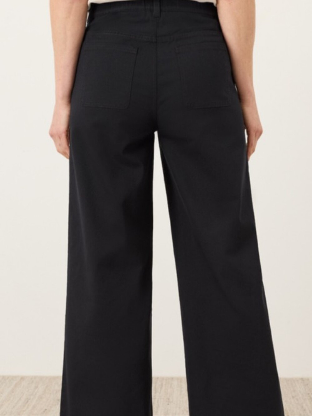 Organic! Wide Leg Twill Pant